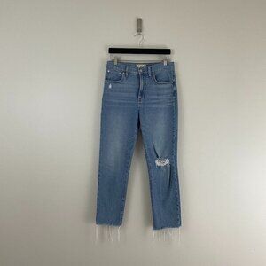 Madewell The Perfect Vintage Jeans in Coney Wash Destroyed Size 28